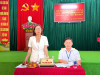 THƯỜNG TRỰC ĐẢNG ỦY XÃ ĐAM RÔNG 2 LÀM VIỆC VỚI CHI BỘ CƠ SỞ TRƯỜNG TIỂU HỌC RÔ MEN