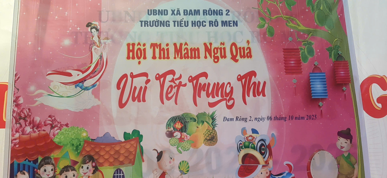 HỘI THI MÂM NGŨ QUẢ TRUNG THU – SẮC MÀU TRUYỀN THỐNG TẠI TRƯỜNG TIỂU HỌC RÔ MEN